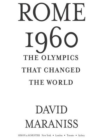 Rome 1960: The Olympics That Changed the World